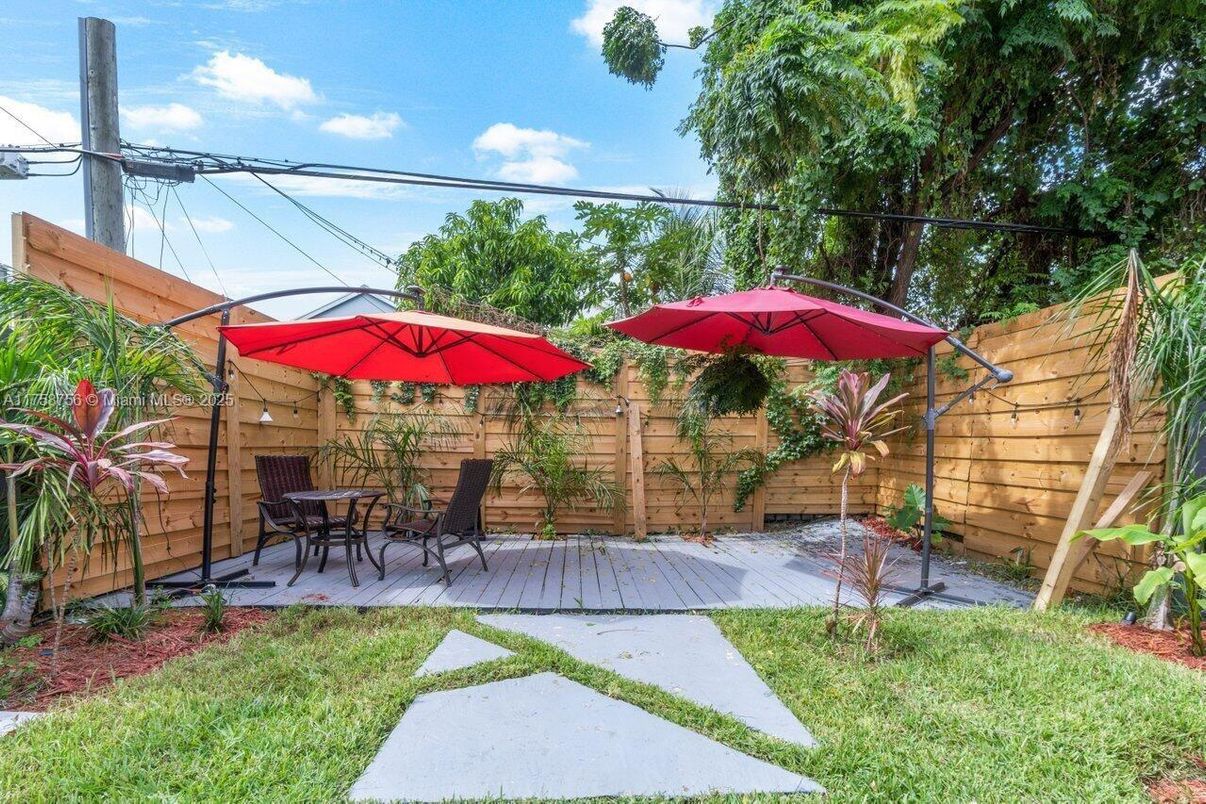 Backyard, Exterior
