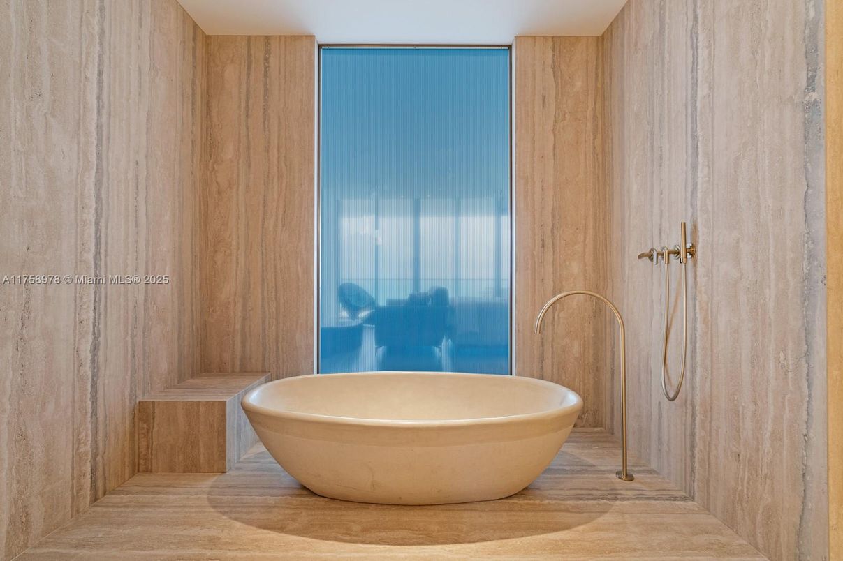 Bathroom, Free Standing Baths, Interior, Wood Texture Flooring