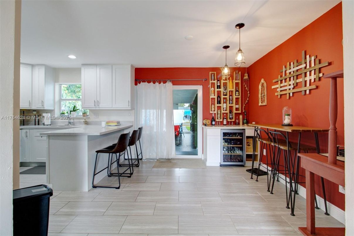 Interior, Kitchen, Pendant Lights, Recessed Lighting
