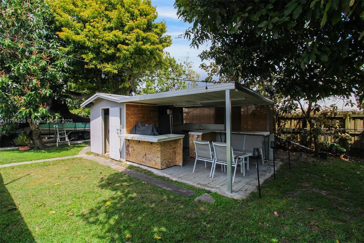Backyard, Exterior