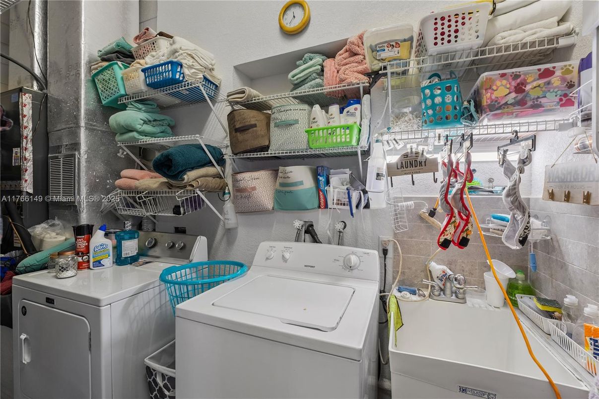 Interior, Washer