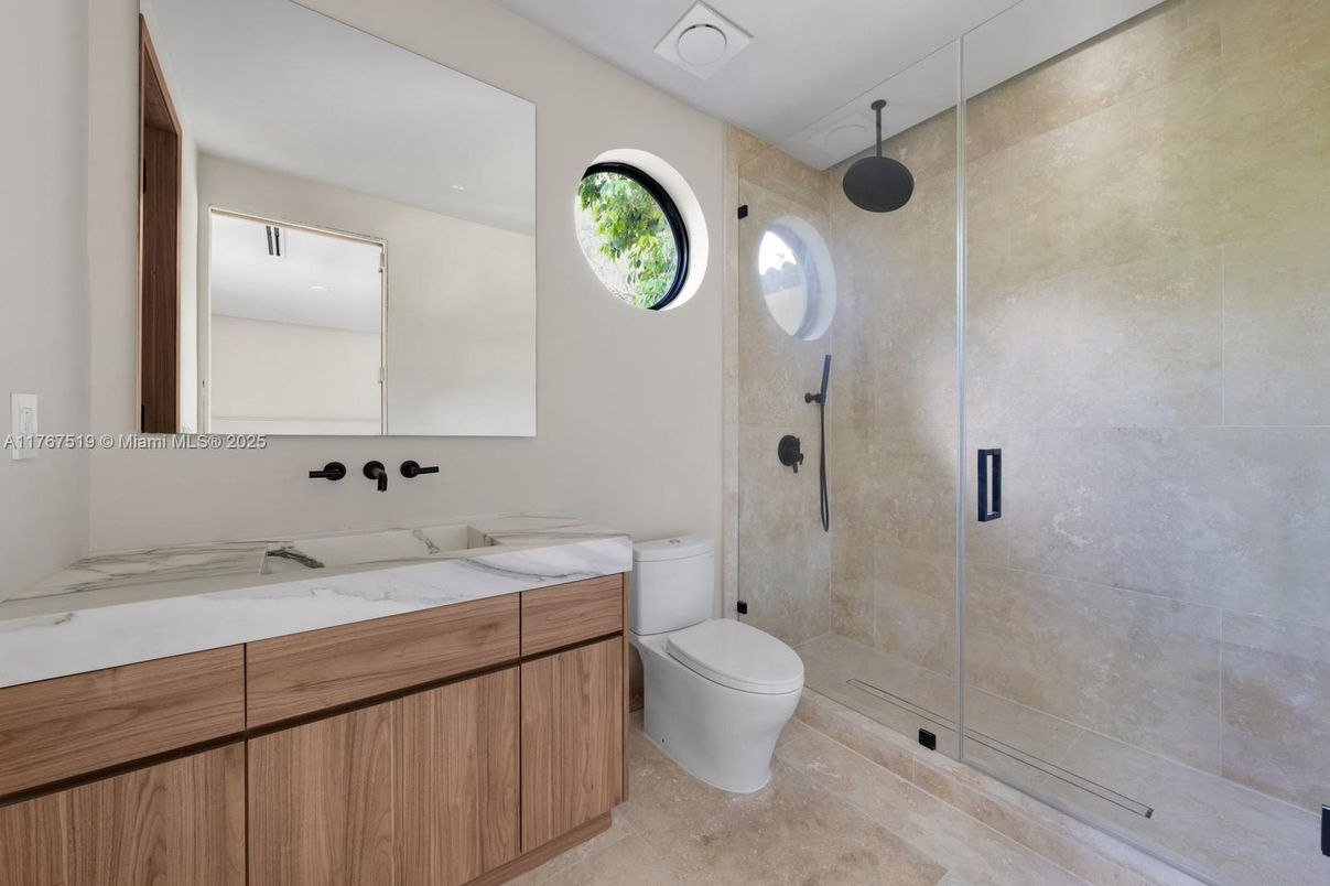 Bathroom, Glass Shower, Interior