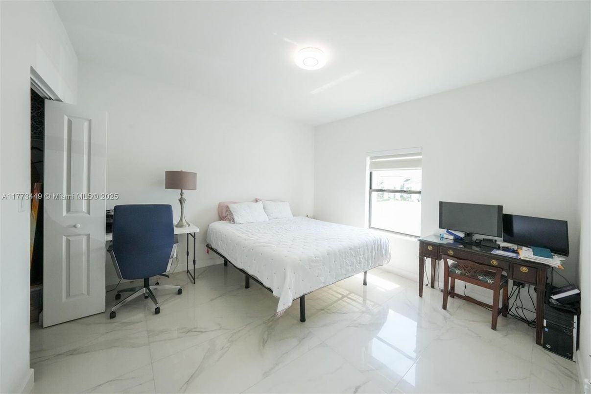 Bedroom, Home Office, Interior, Marble