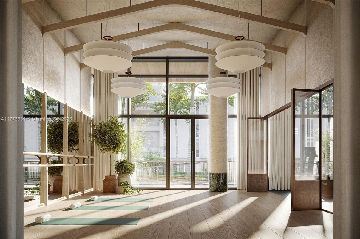 Interior, Pendant Lights, Wood Texture Flooring
