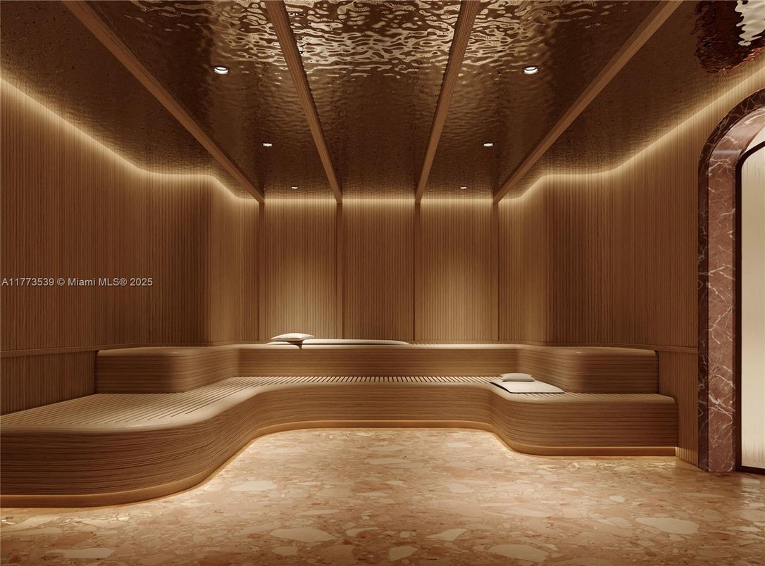Interior, Recessed Lighting, Sauna Room