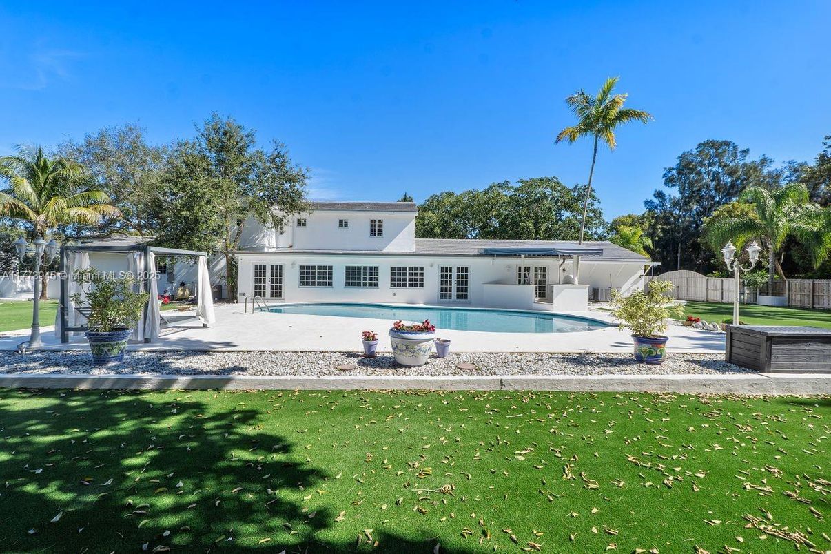 Backyard, Exterior, Pool, Solar Panels