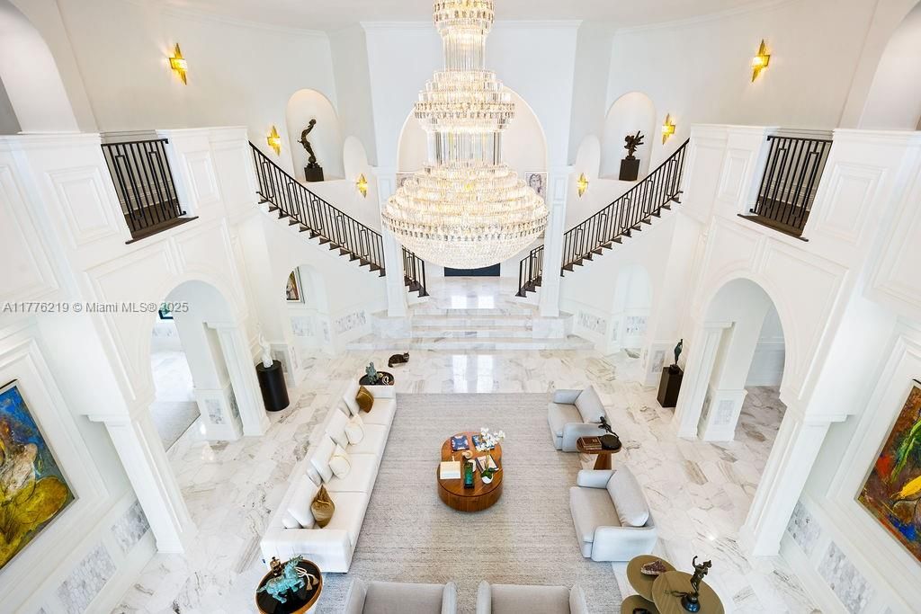 Chandelier, Interior, Living room, Marble