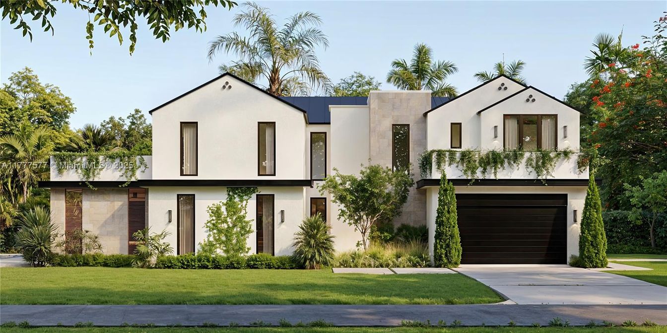 Attached, Exterior, Facade, Farmhouse