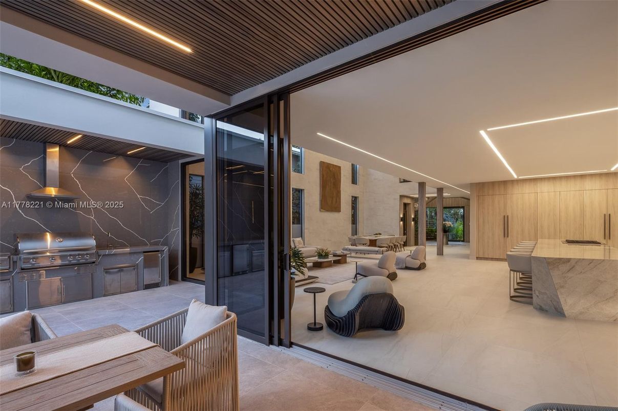 Interior, Marble Walls, Recessed Lighting