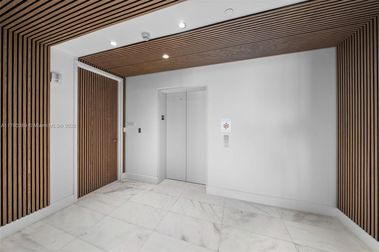 Elevator, Interior, Recessed Lighting