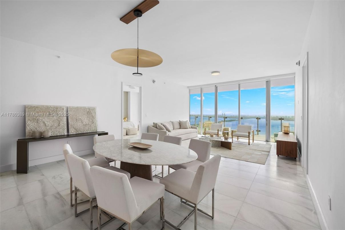 Dining room, Interior, Living room, Pendant Lights, Water