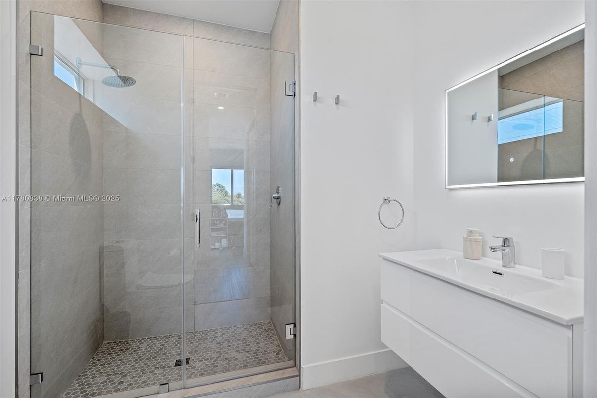 Bathroom, Glass Shower, Interior