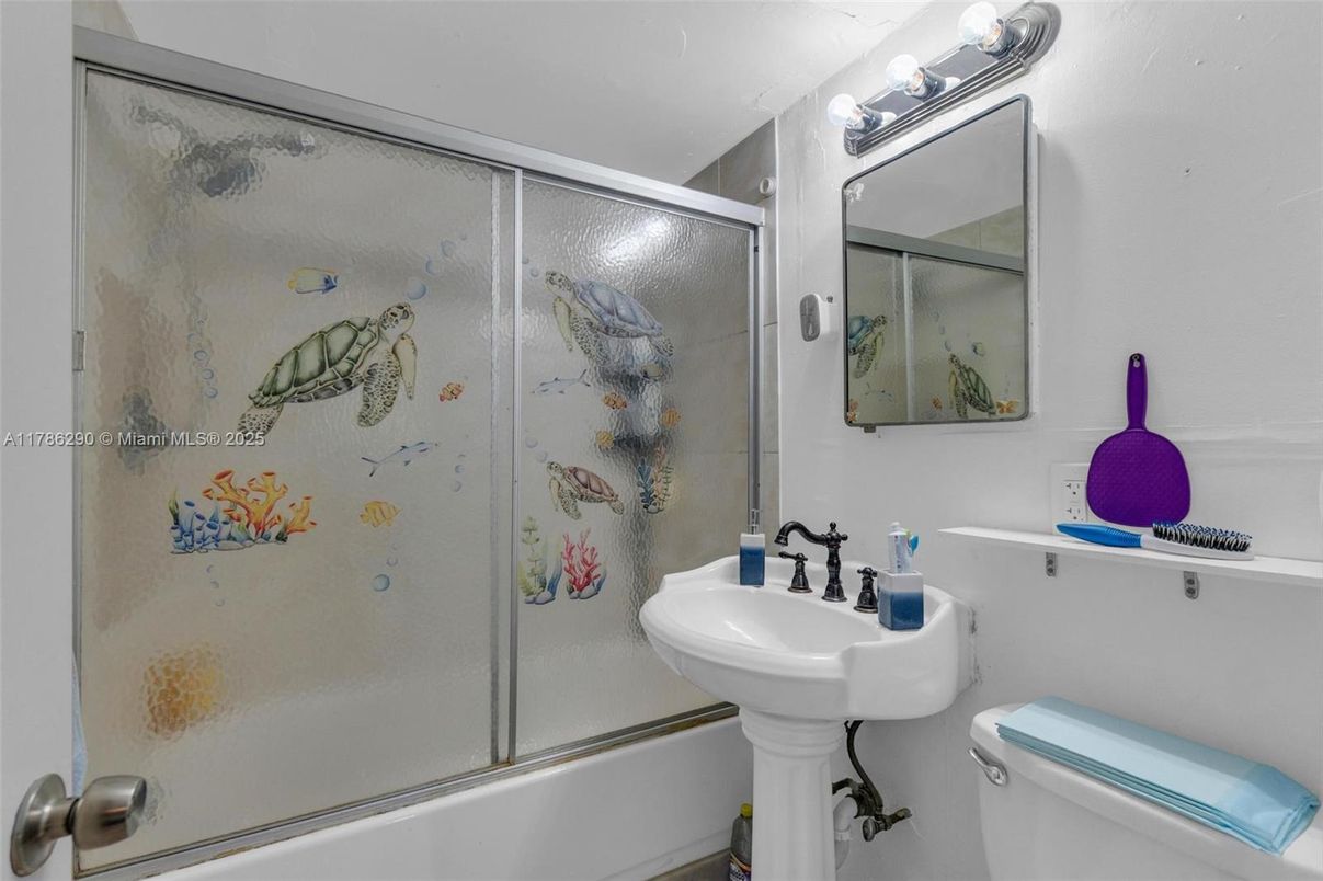 Bathroom, Glass Shower, Interior