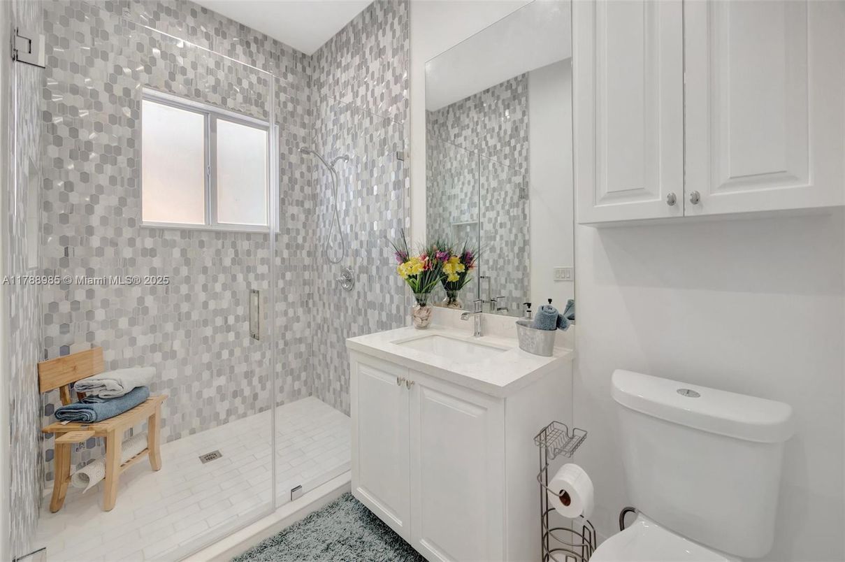 Bathroom, Glass Shower, Interior