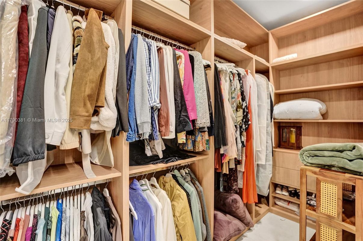 Interior, Walk-in Closets
