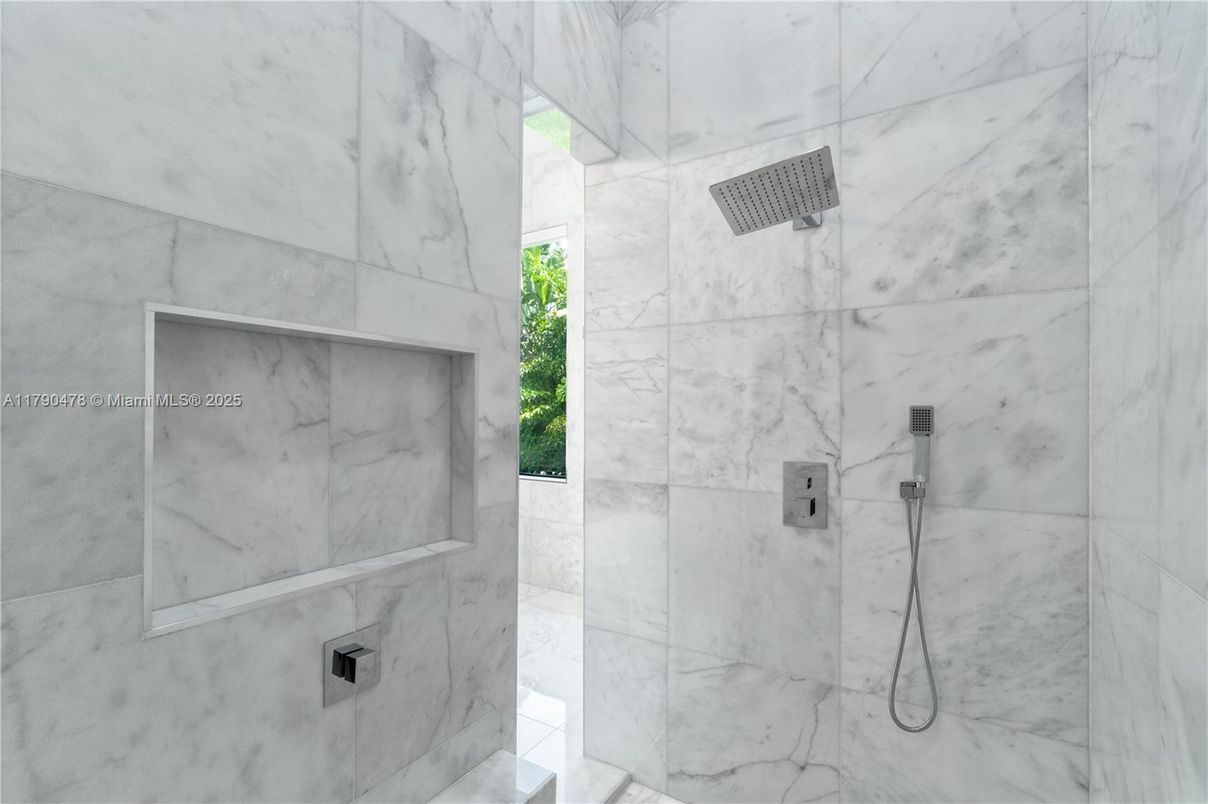 Bathroom, Interior, Marble Walls
