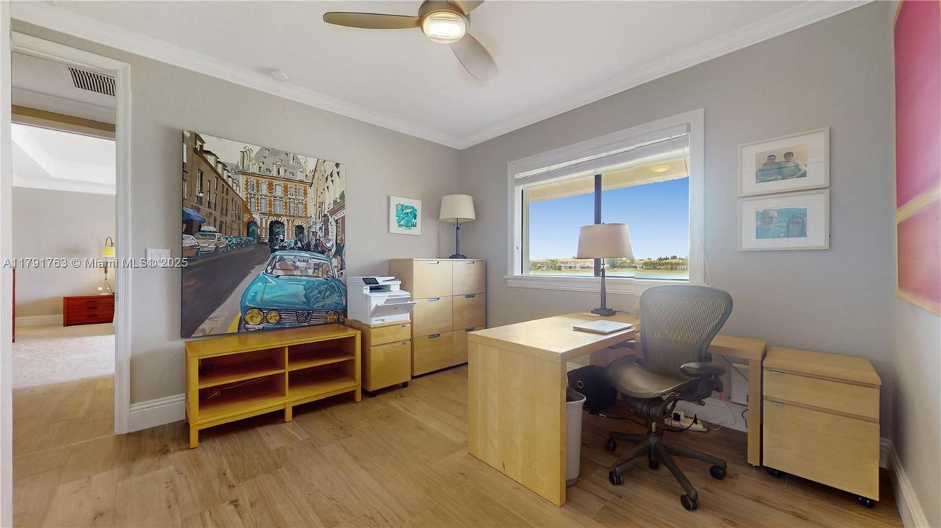 Home Office, Interior, Wood Texture Flooring
