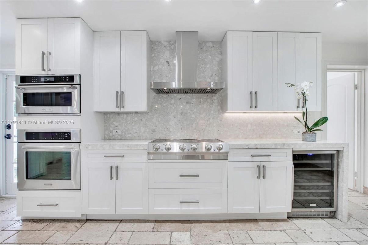 Interior, Kitchen, Recessed Lighting, Stainless Steel Appliances