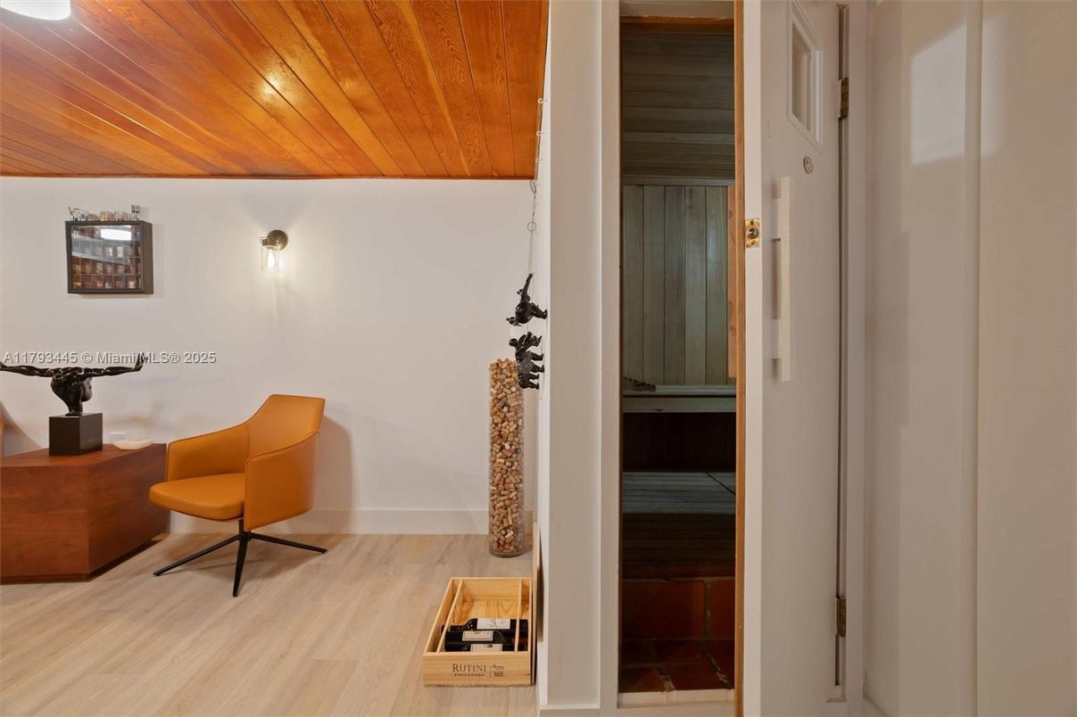 Interior, Sauna Room