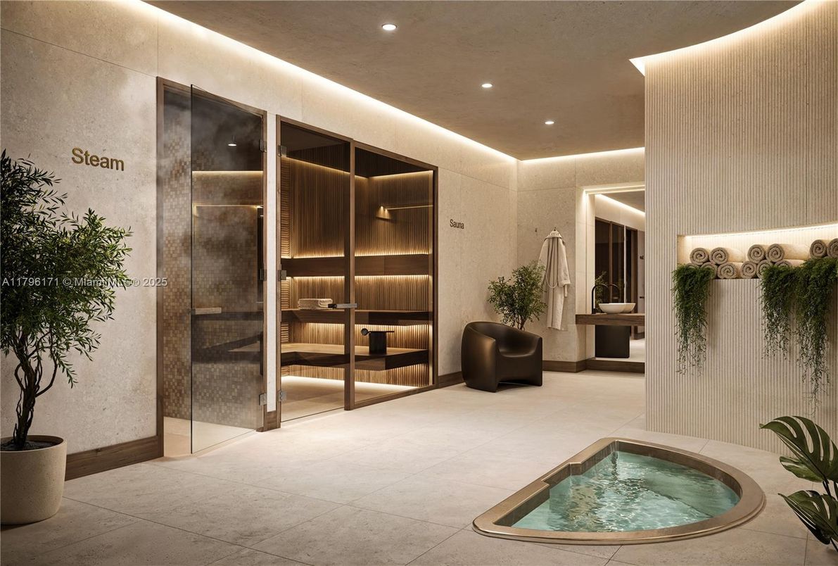 Interior, Pool, Recessed Lighting