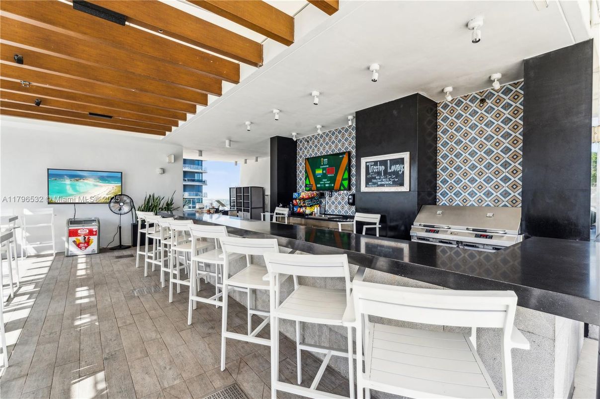 Interior, Kitchen, Wooden Beams, Wood Texture Flooring