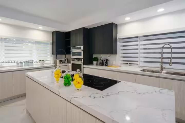 Interior, Kitchen, Recessed Lighting, Stainless Steel Appliances