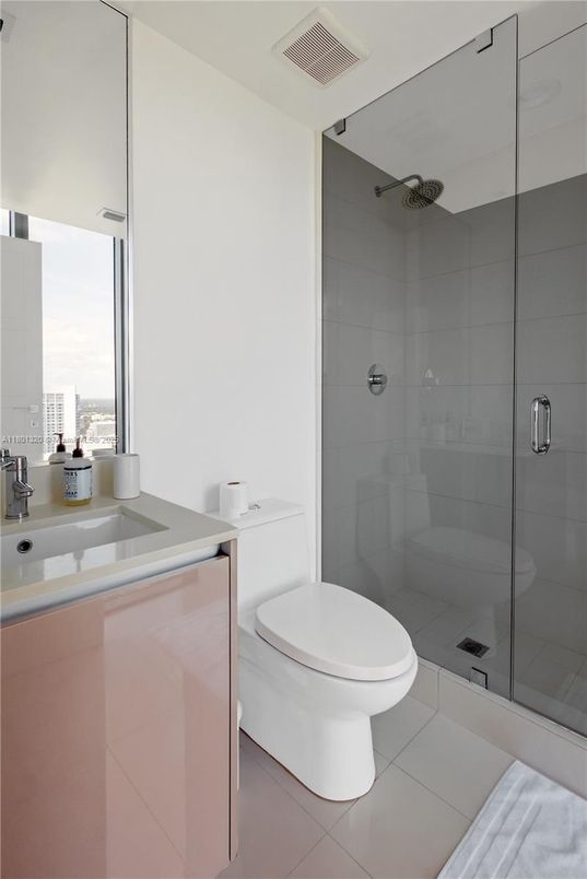 Bathroom, Glass Shower, Interior