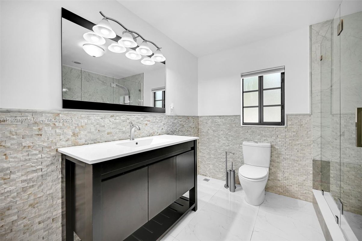 Bathroom, Glass Shower, Interior, Marble, Marble Walls