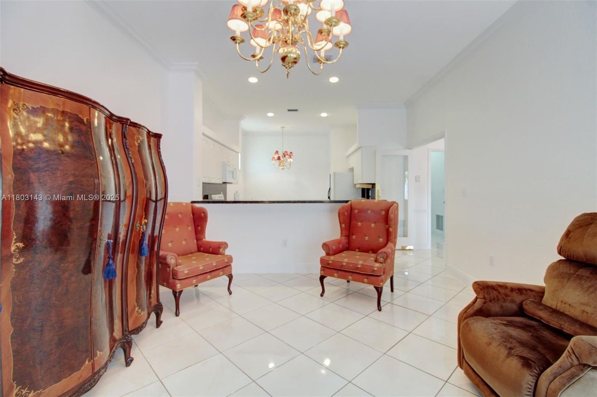 Chandelier, Interior, Recessed Lighting