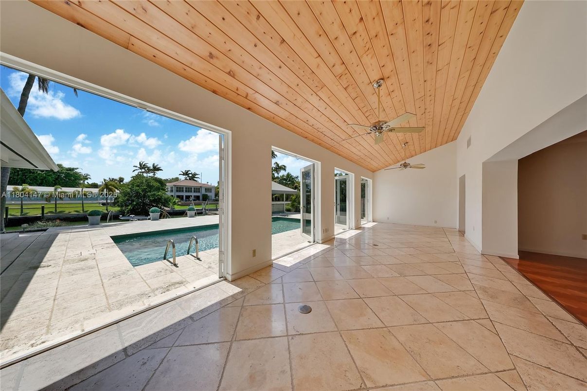 Exterior, Pool, Wooden Ceilings