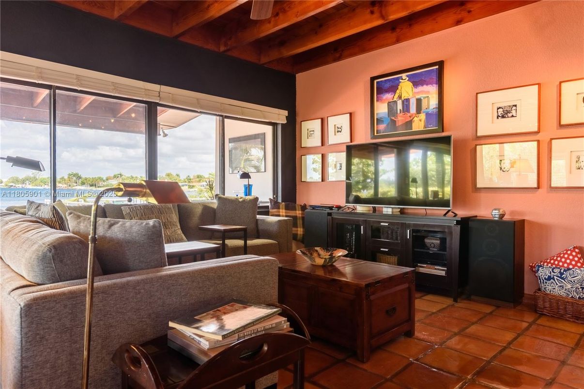 Interior, Living room, Wooden Beams, Wooden Ceilings