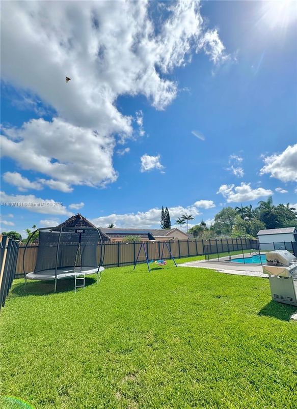 Backyard, Exterior, Playground, Pool
