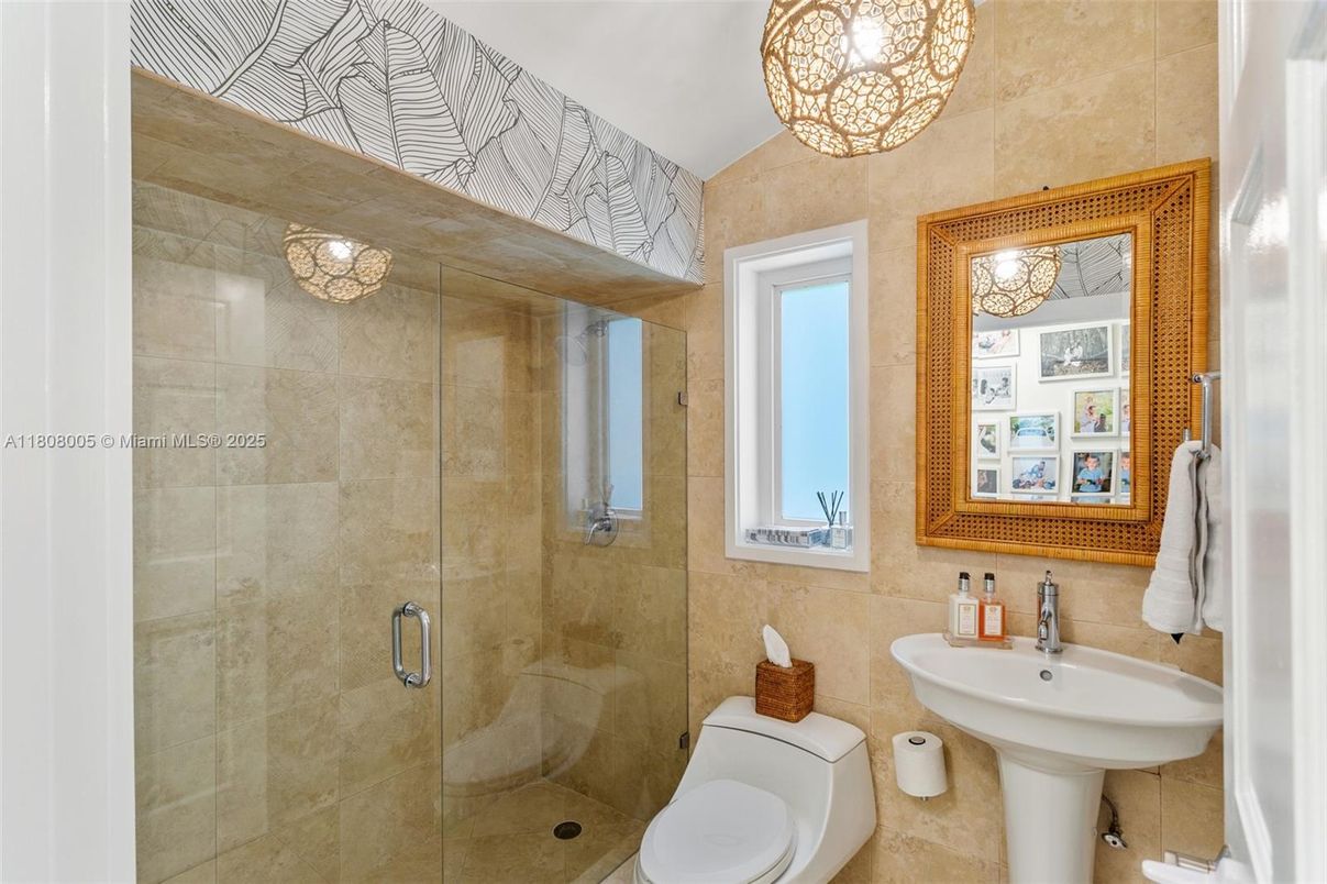 Bathroom, Glass Shower, Interior