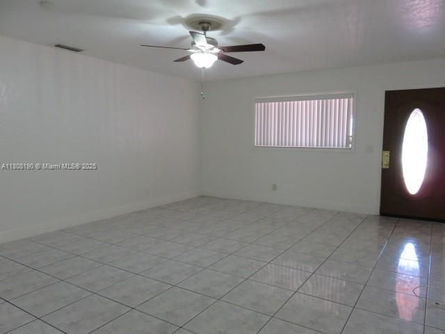 Empty room, Interior