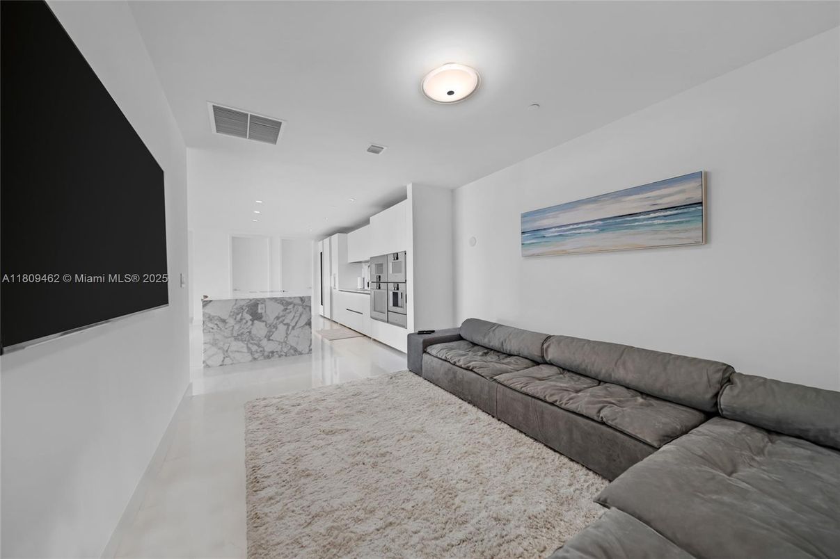 Interior, Kitchen, Living room, Recessed Lighting