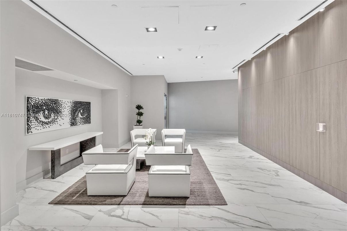 Fireplace, Interior, Marble, Recessed Lighting, Wooden Walls