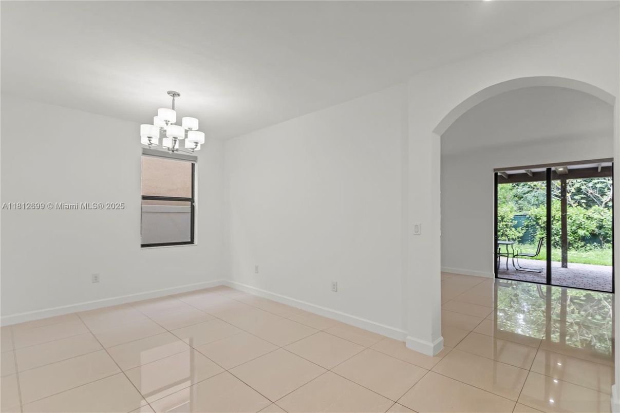 Chandelier, Empty room, Interior