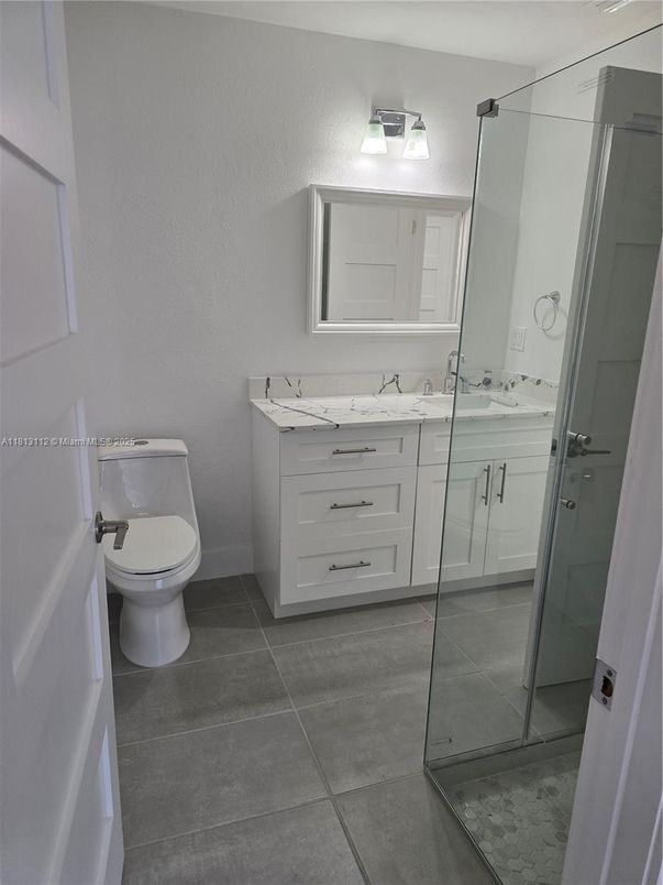 Bathroom, Dual Sink Vanities, Glass Shower, Interior