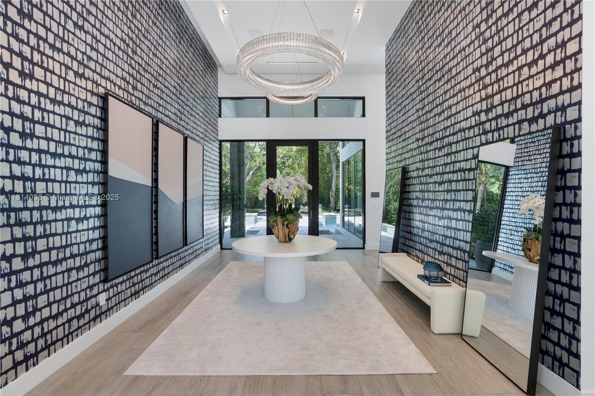 Interior, Pendant Lights, Wood Texture Flooring
