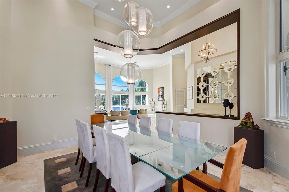 Chandelier, Dining room, Interior, Pendant Lights, Recessed Lighting