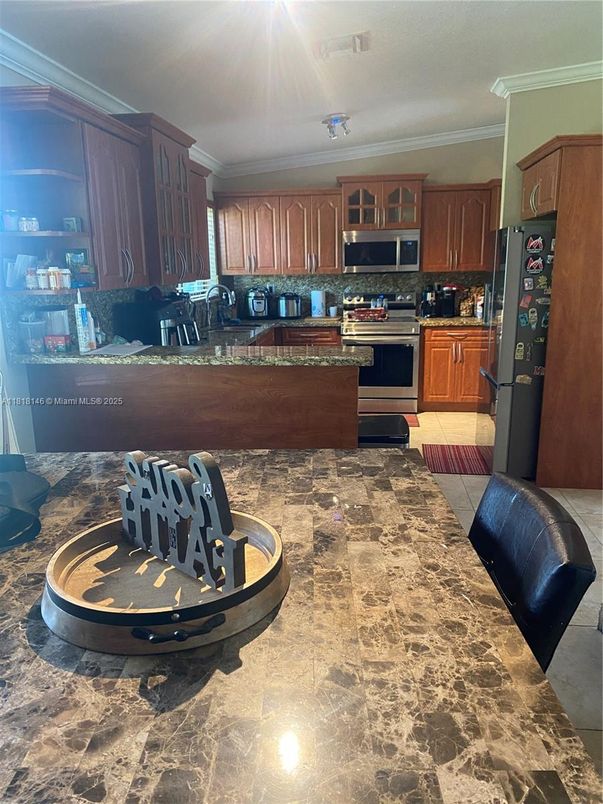 Interior, Kitchen, Stainless Steel Appliances