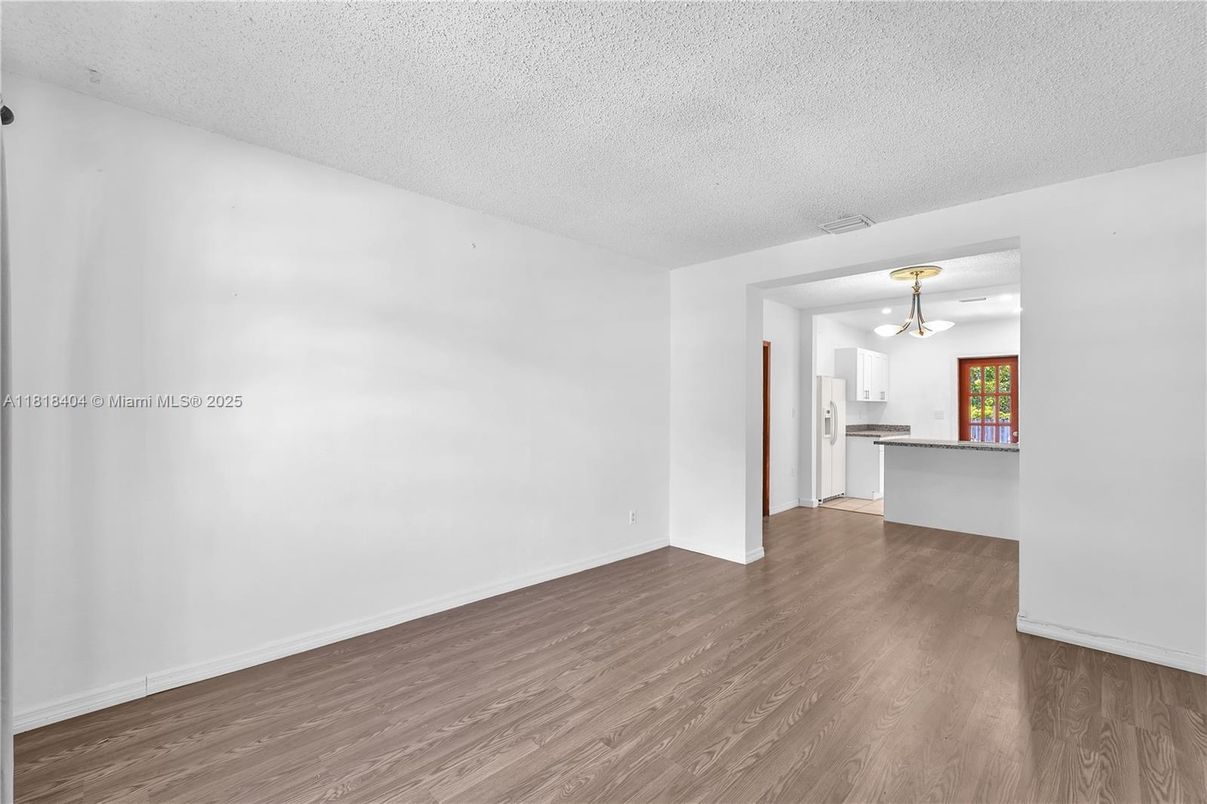 Empty room, Interior, Kitchen, Wood Texture Flooring