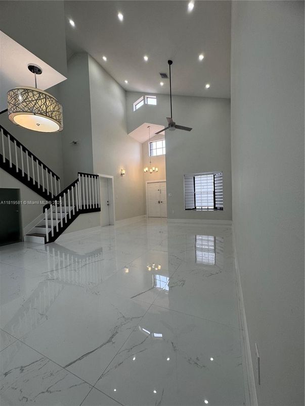 Interior, Marble, Pendant Lights, Recessed Lighting
