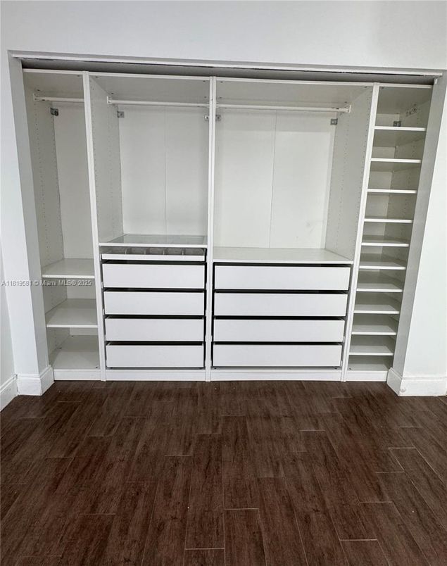 Interior, Walk-in Closets, Wood Texture Flooring