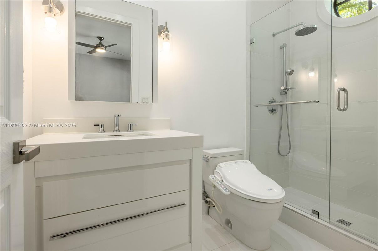 Bathroom, Glass Shower, Interior