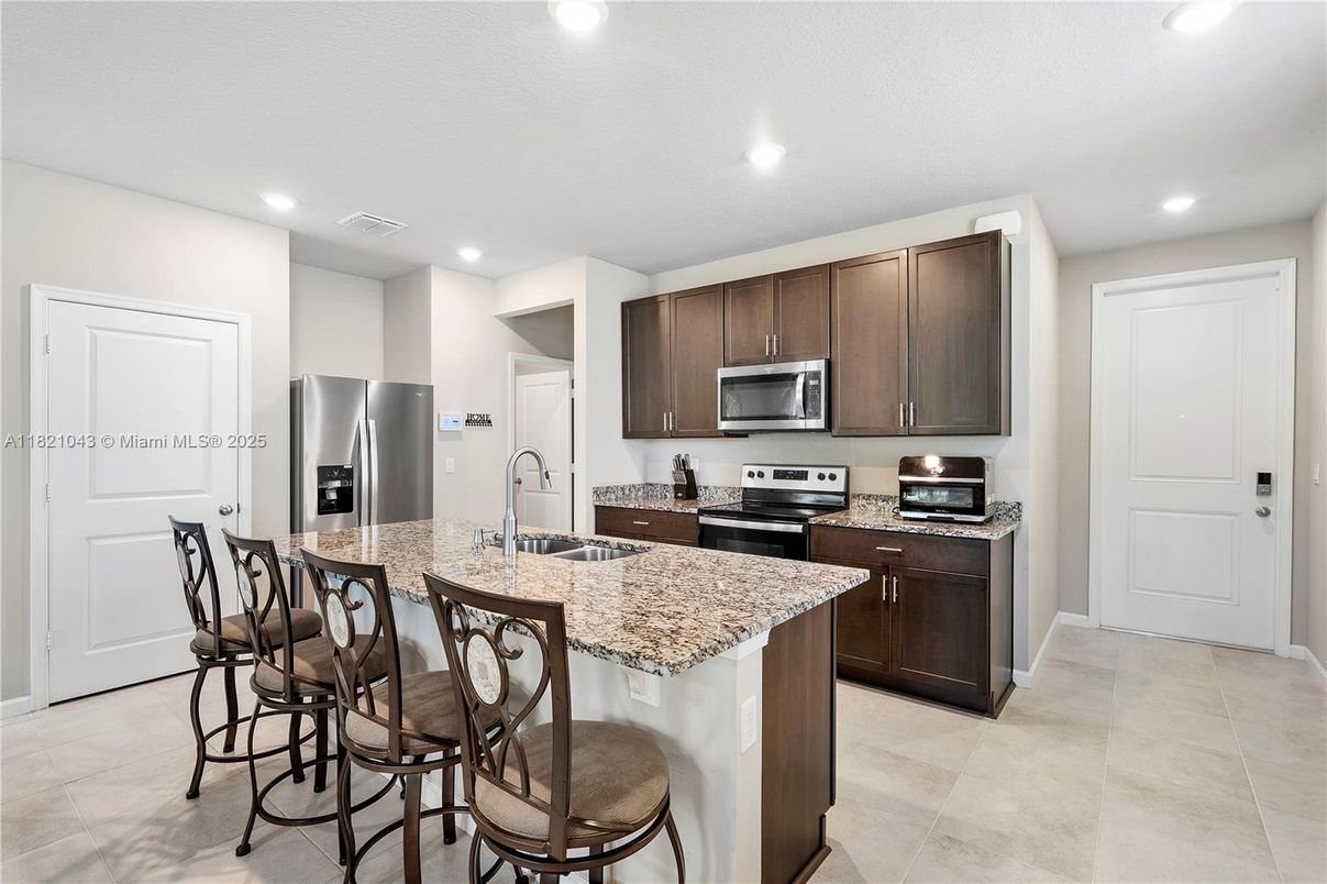 Interior, Kitchen, Recessed Lighting, Stainless Steel Appliances