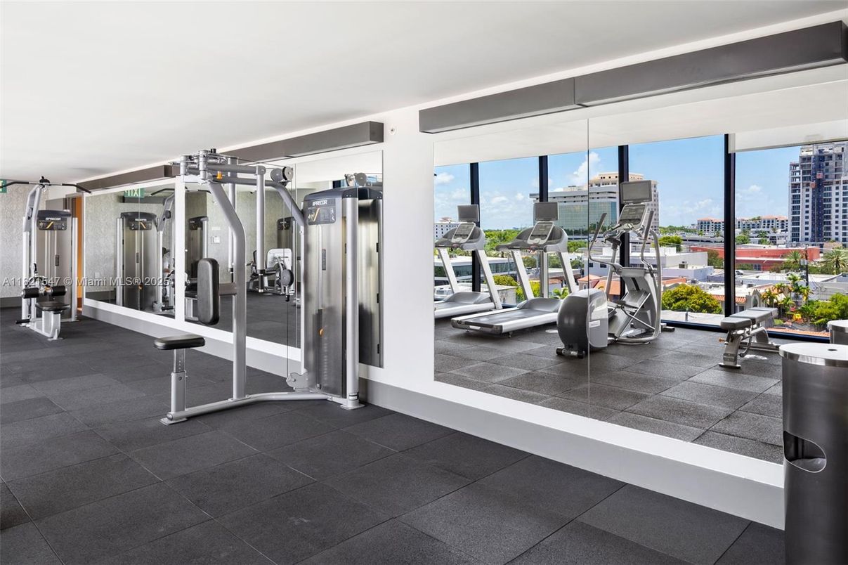 Fitness Equipment, Gym, Interior