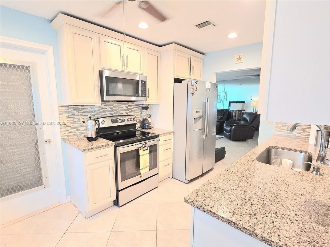 Interior, Kitchen, Recessed Lighting, Stainless Steel Appliances