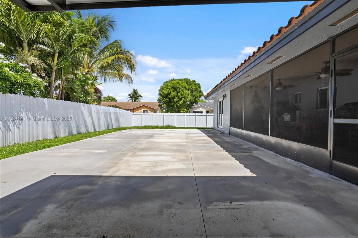 Backyard, Exterior