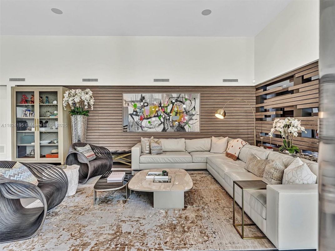 Interior, Living room, Wooden Walls